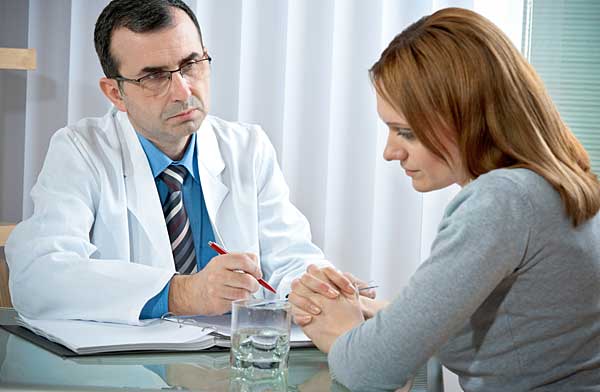 Consultation with physician